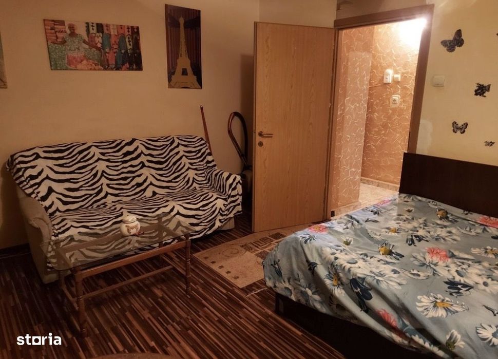 Garsoniera decomandată 1 Mai 40mp centrala termica 4/4 acoperiș tabla