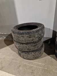 Три штуки б/у летние шины 215/60 R16 Bridgestone