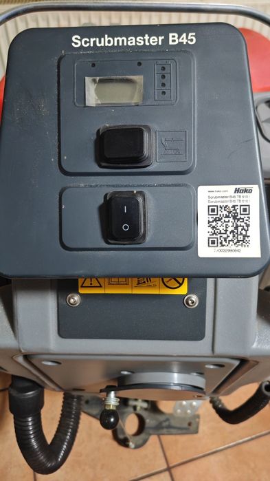 Aparat curățenie profesional Hako Scrubmaster B 45