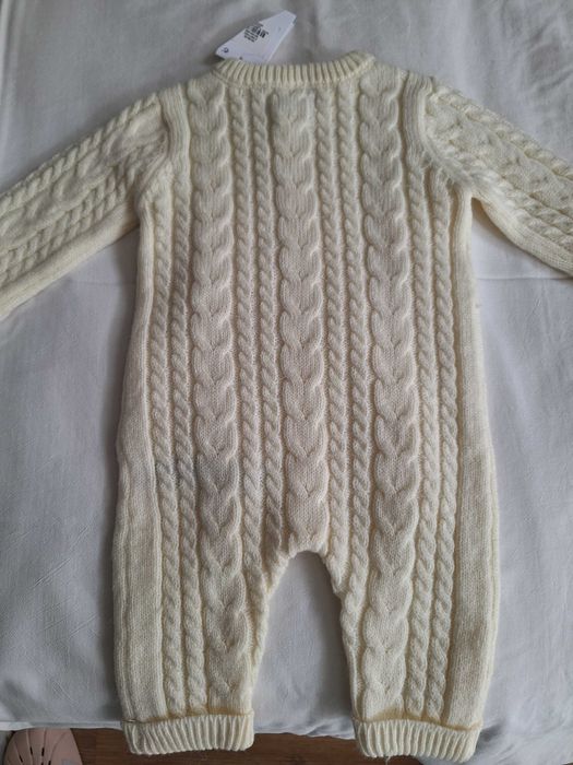 Нови английски бебешки зимни гащеризони