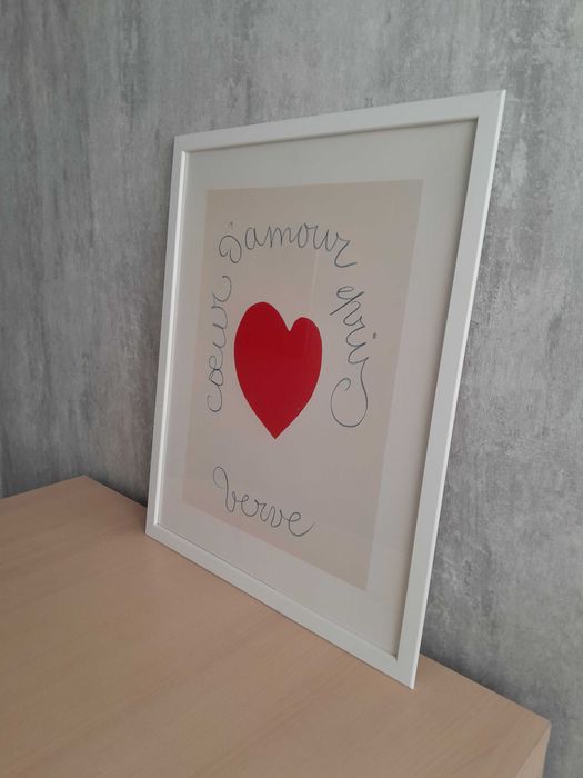 Постер Матисс Love с рамкой Икеа 40х50