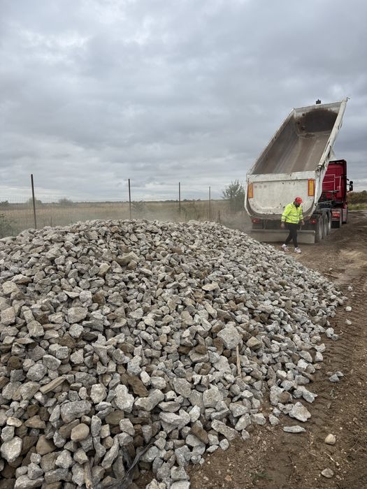 Beton concasat pentru drumuri