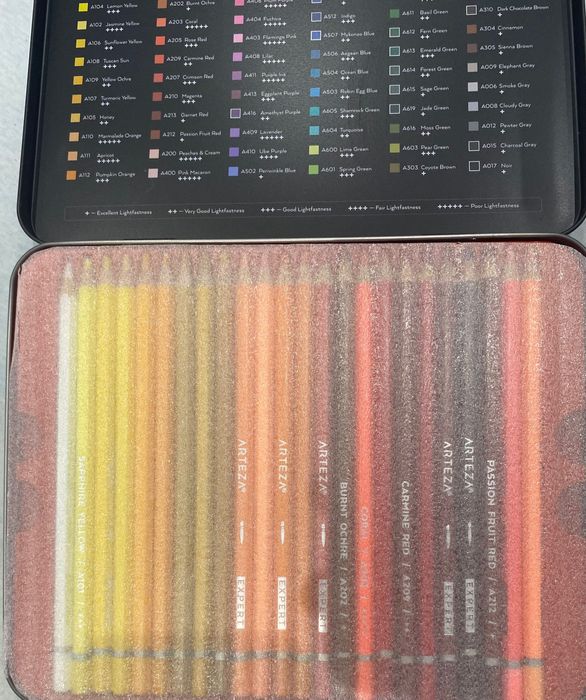 Set creioane colorate profesionale