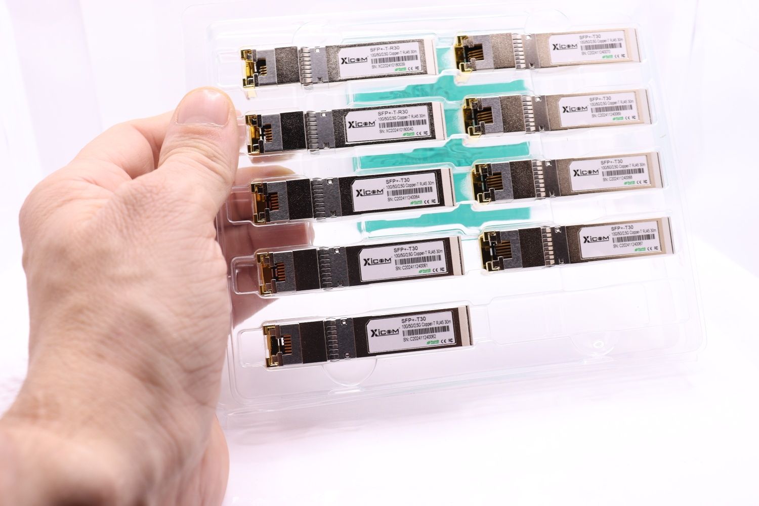 Modul SFP+ 10GBase-T RJ45 Copper 30m Nou