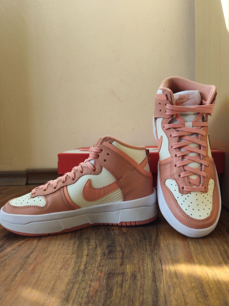 Nike Dunk High Up Sail Light Madder Root