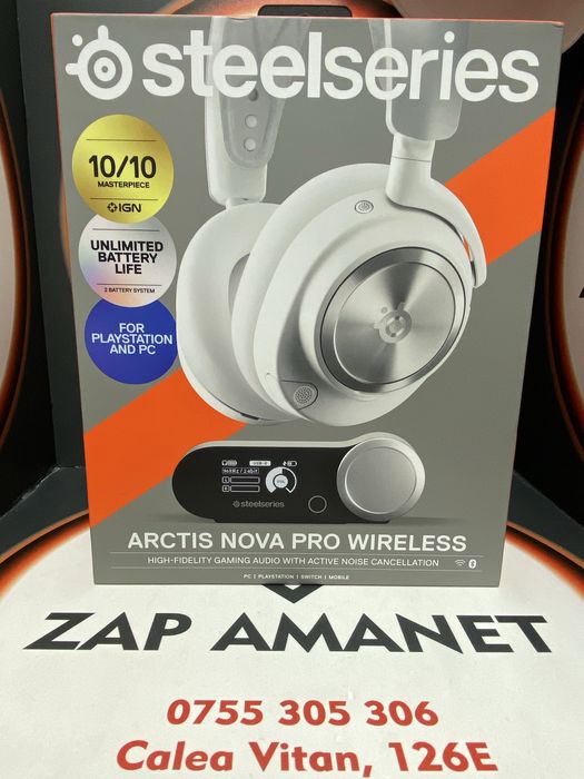 ZAP AMANET VITAN - Steelseries Arctis Nova Pro Wireless