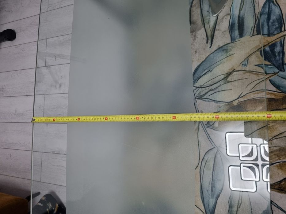 Masa de cafea cu blat din sticla securizata