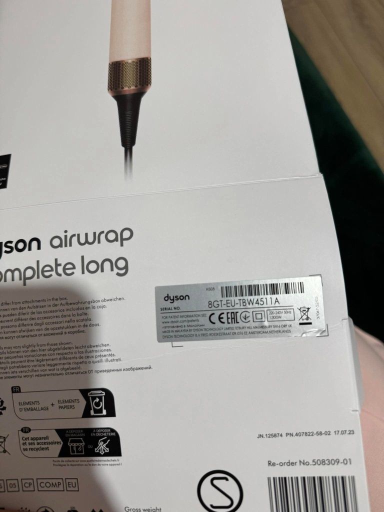 Dyson Airwrap Complete Long – ediție limitată Sakura Pink
