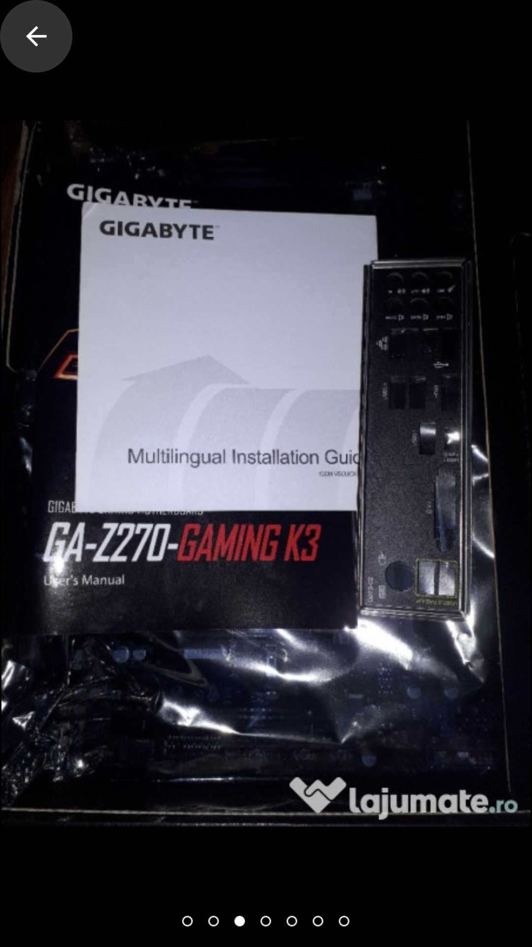 Placa baza 1151,Gigabyte Z270-gaming k3, 4pini usor deranjati