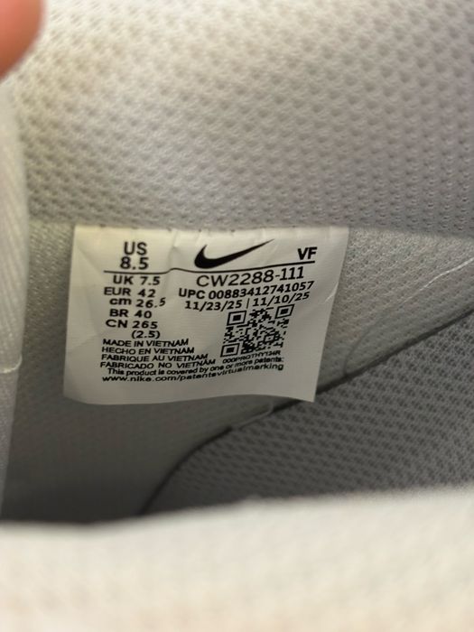 Air force one triple white 38 40 41 42 43