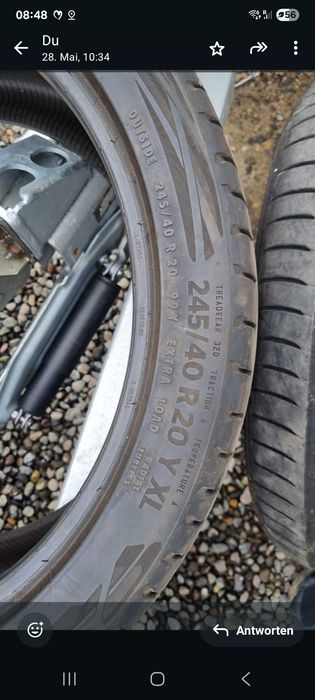 Schimb 3Roti de vara 245/ 40 R20 cu 4 de iarnă