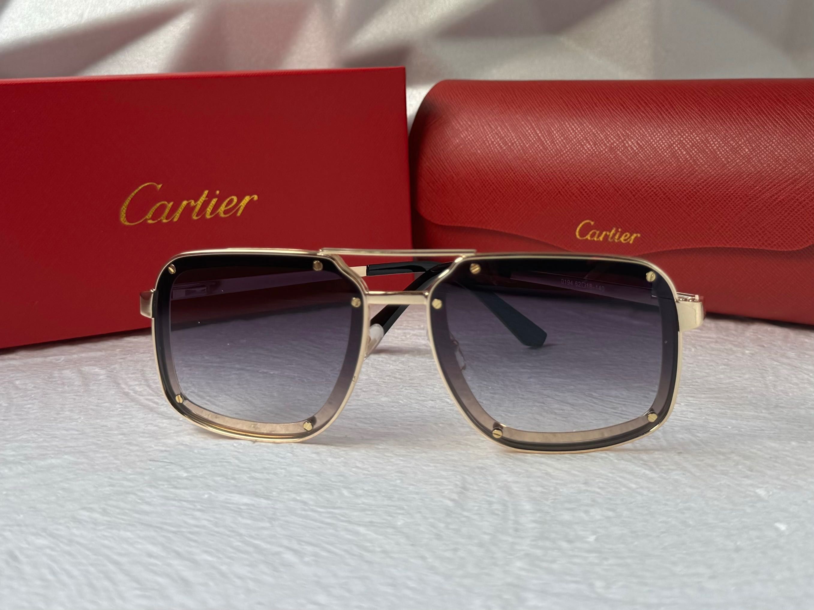 3 culori ochelari de soare pentru bărbați Cartier