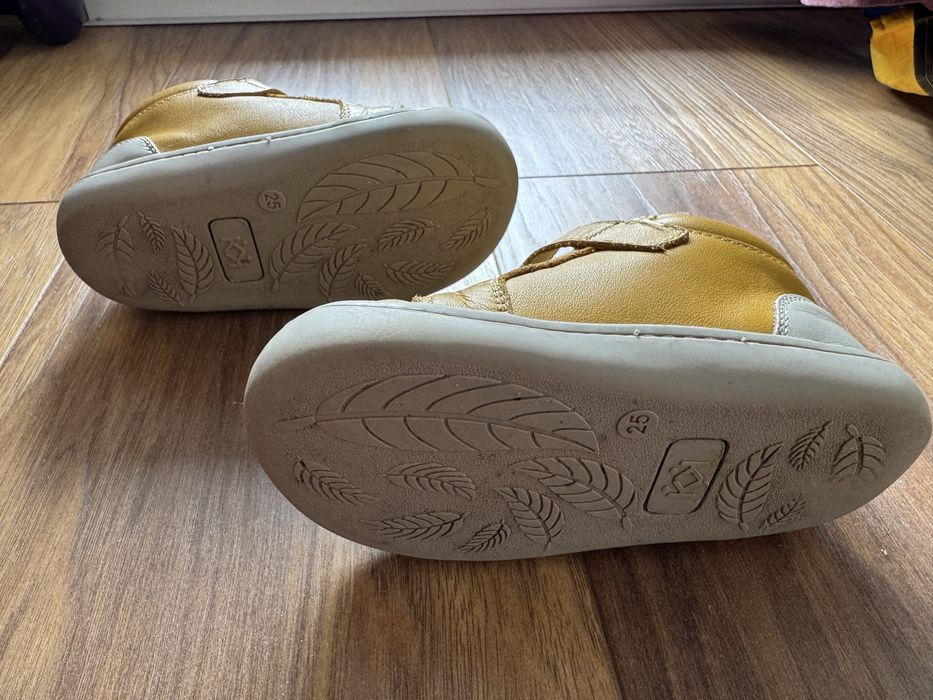 Кожени жълти боти Колев и Колев 25 номер