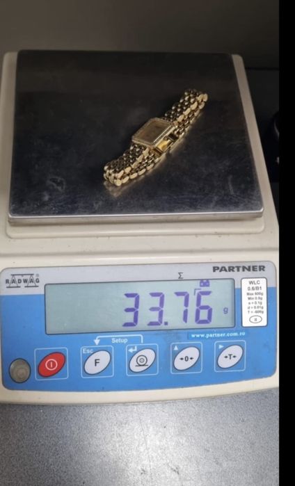 Ceas dama aur 14k Geneve Italy quartz Persoana Fizica