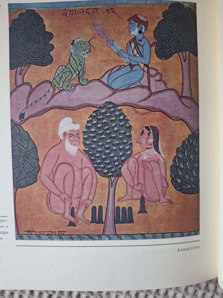 Камасутра илюстрирана книга,винтидж .2002г
