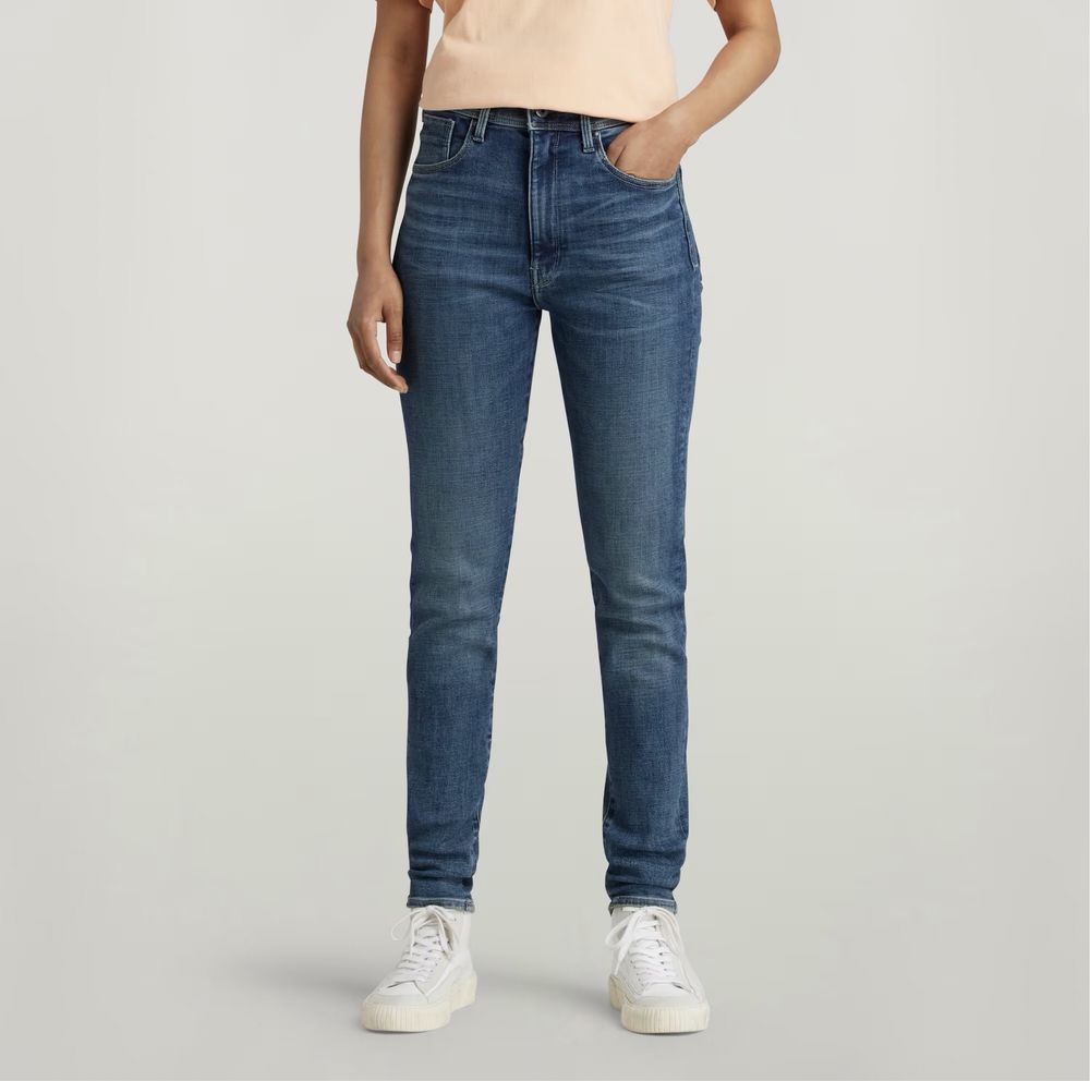 G-Star RAW Kafey Ultra High Skinny Jeans ОРИГИНАЛНИ дамски дънки - 27