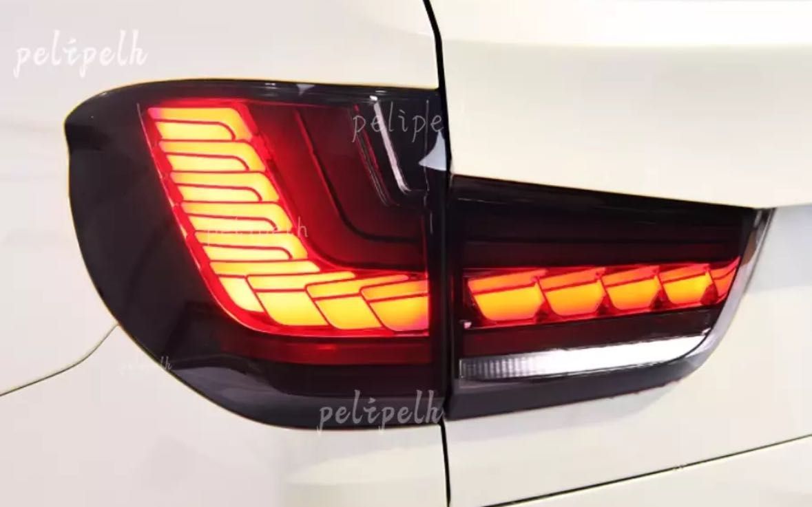 черни LED задни светлини задни Х5 Ф15