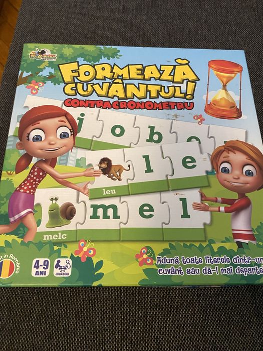 Formeaza cuvantul joc