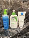 Измивен гел Bioderma, CeraVe, La Roche-Posay