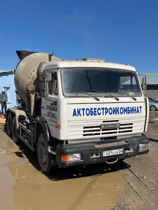 Бетон М100 -М400 с доставкой по г. Актобе