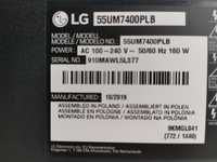 smart lg 55um7400plb display spart