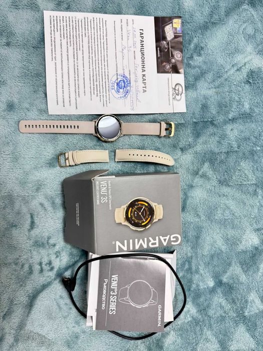 Смарт часовник Garmin Venu 3S, GPS, Wi-Fi