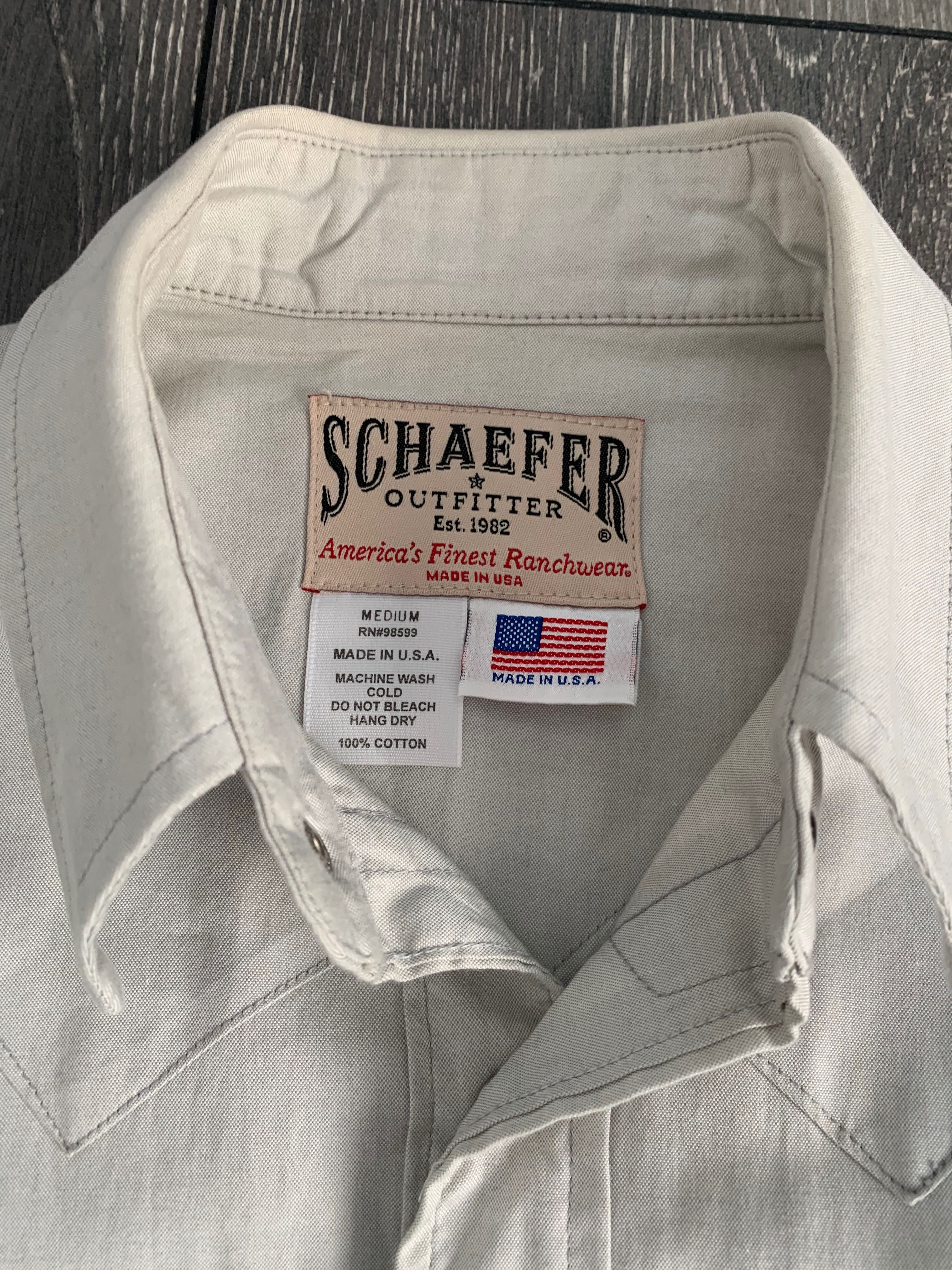 Ранчо Драгоево-Риза Scully Schaefer Texas Каубойска Уестърн риза.