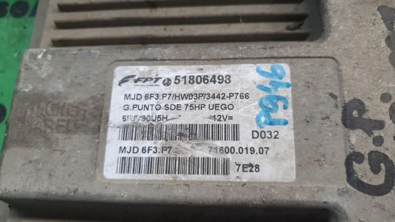 Calculator ecu Fiat Grande Punto 10.2005-> 51806498