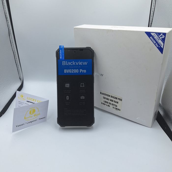 BlackView BV6200 Pro Nou  128Gb 6Gb Garantie/Factura #39965