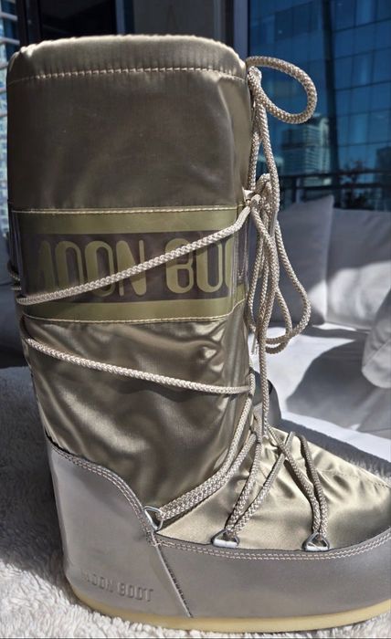 Moon boot glance rose gold