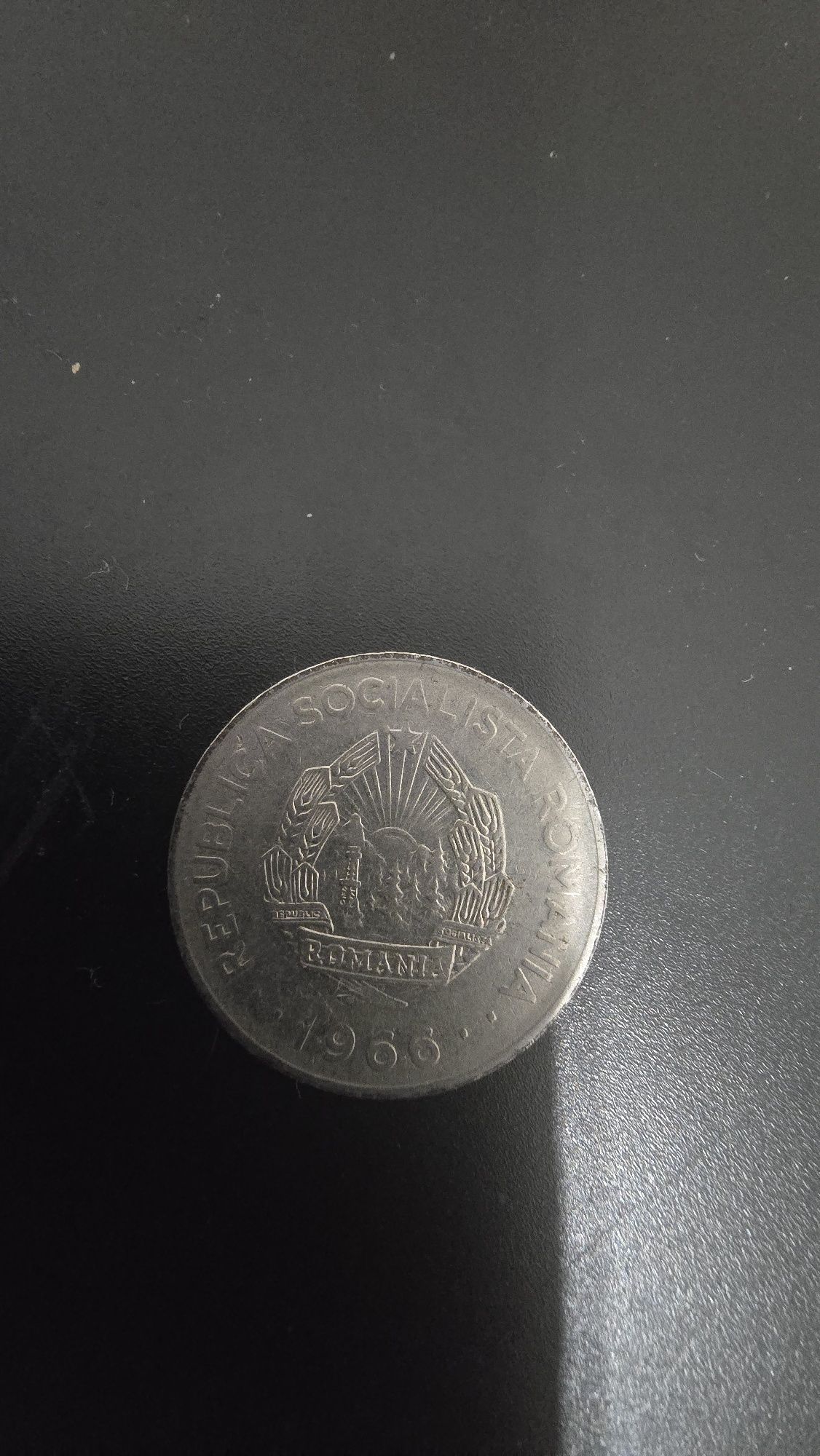 Moneda 1 leu 1966