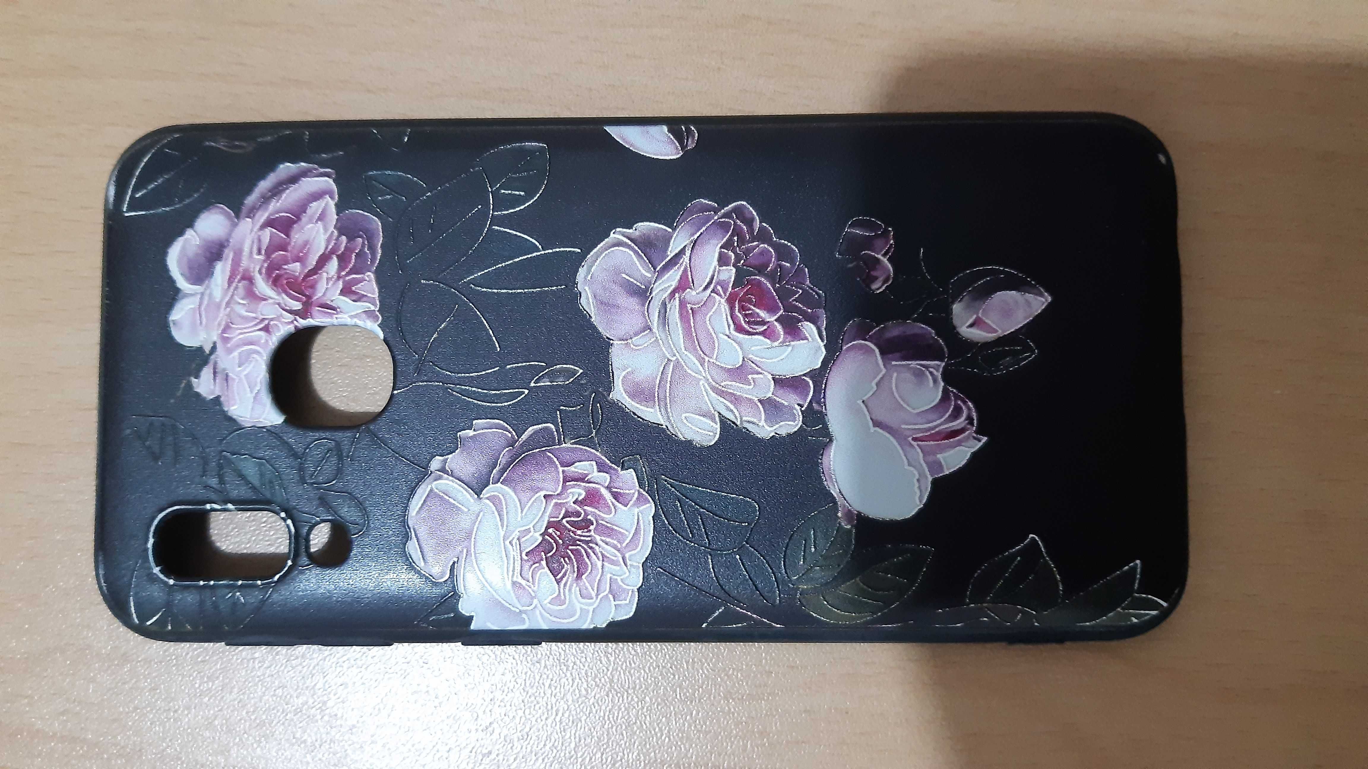 Fancy калъф тип книга за Samsung A40 червен
