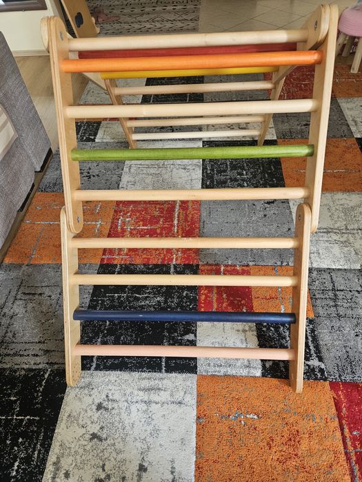 Wooden magaic, Модифициращ се триъгълник Пиклер с 4 модула и с рампа