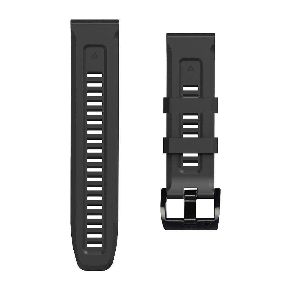 Каишка garmin fenix 3 / 5x / 3hr / 5x plus / 6x / 6x pro / 7x black