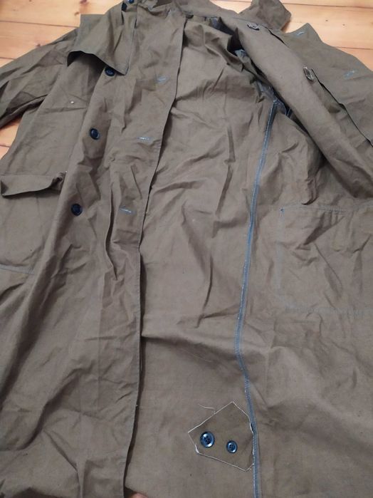 Плащ брезент, советский, новый