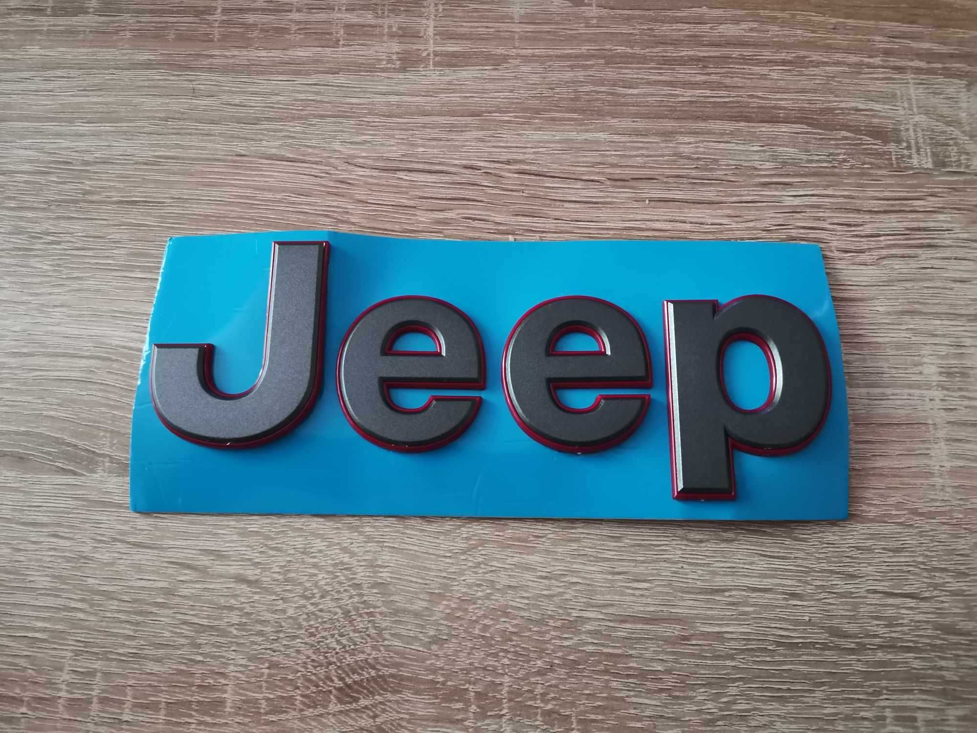 черни надписи Jeep/Джийп голям размер