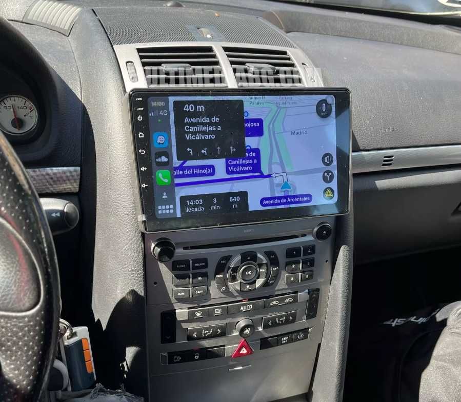 Peugeot 407 (2004-2018) Мултимедия Навигация Android