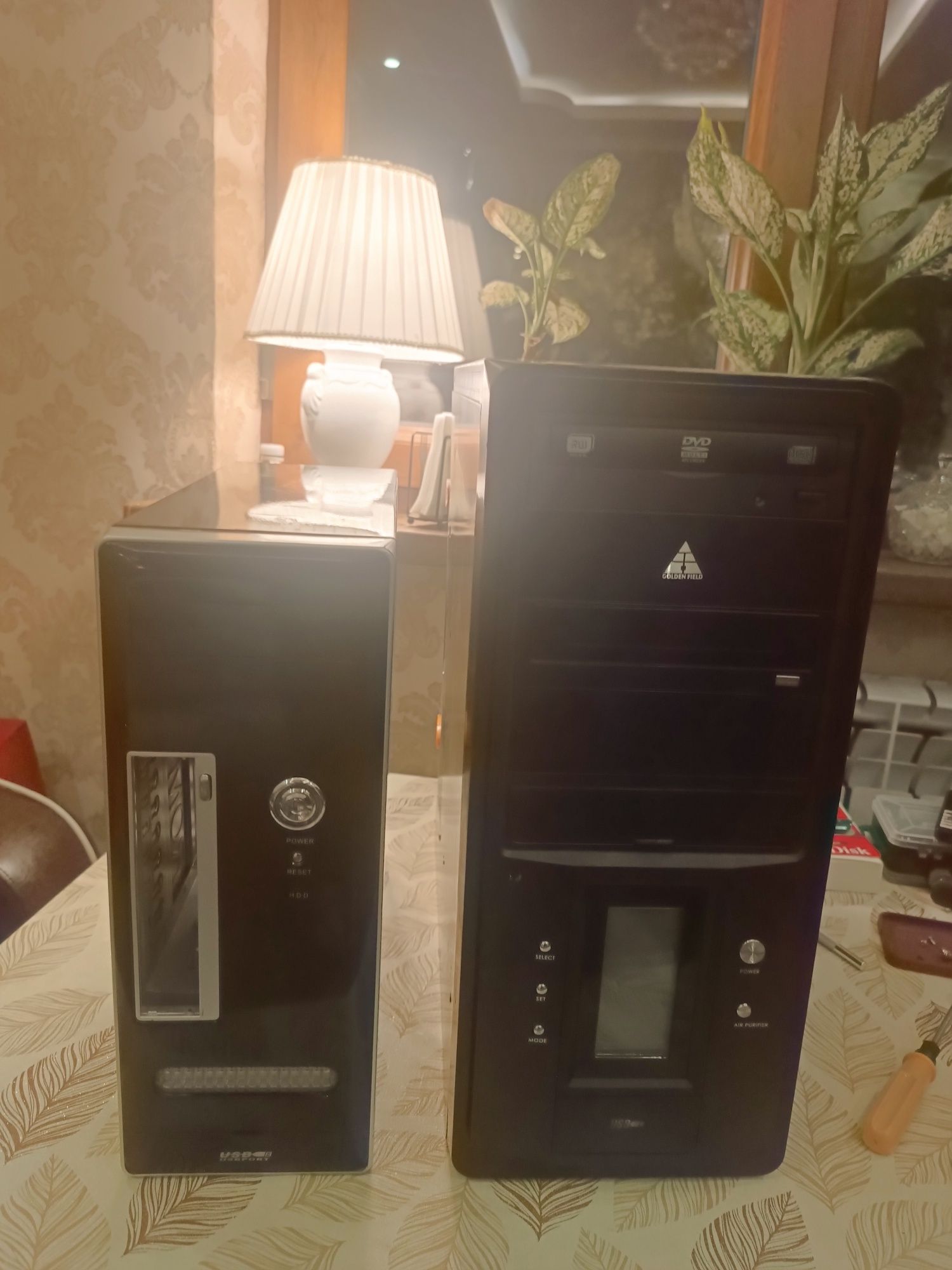 Мини кейс для ПК mine case pc + блок питания