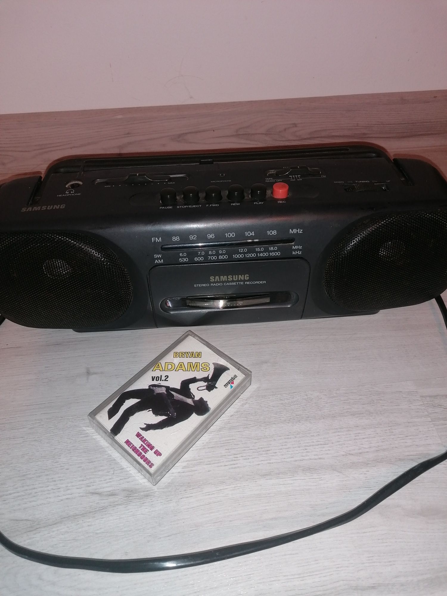 Casetofon cu radio Samsung anii 90