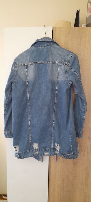 Дамско дънково яке