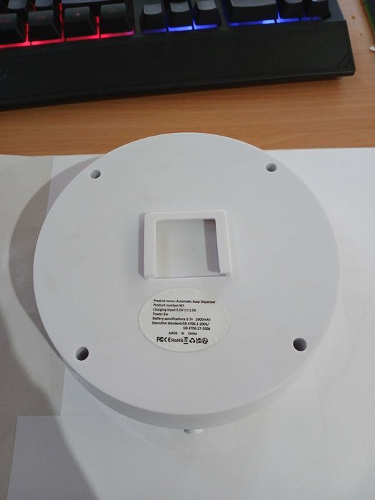 Dispenser automat W1 sapun gel, 300 ml, electric, USB