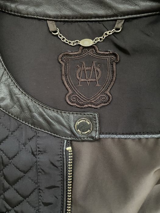 Jacheta Massimo Dutti matlasata scurta