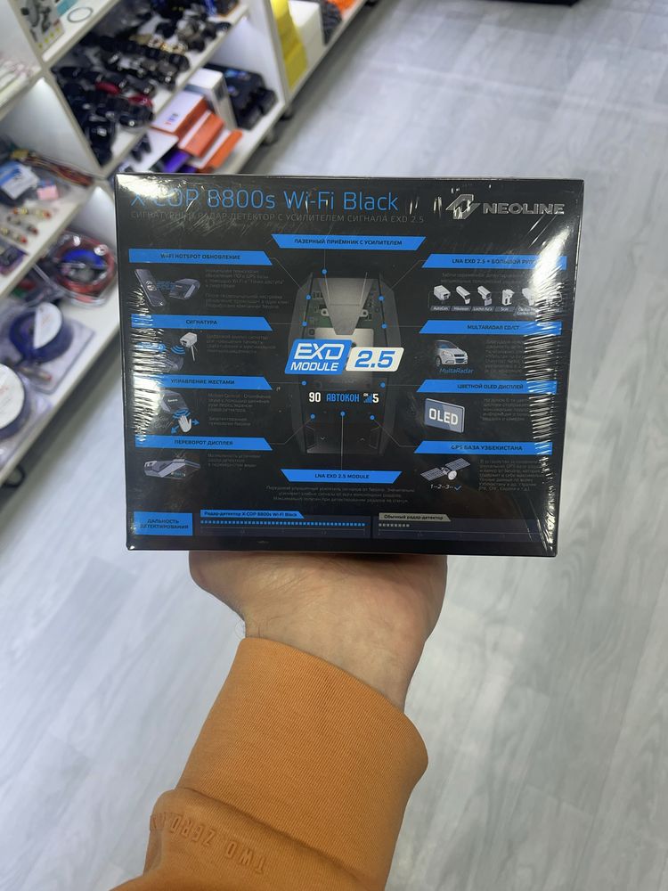 Antiradar антирадар neoline xcop 8800 wifi black