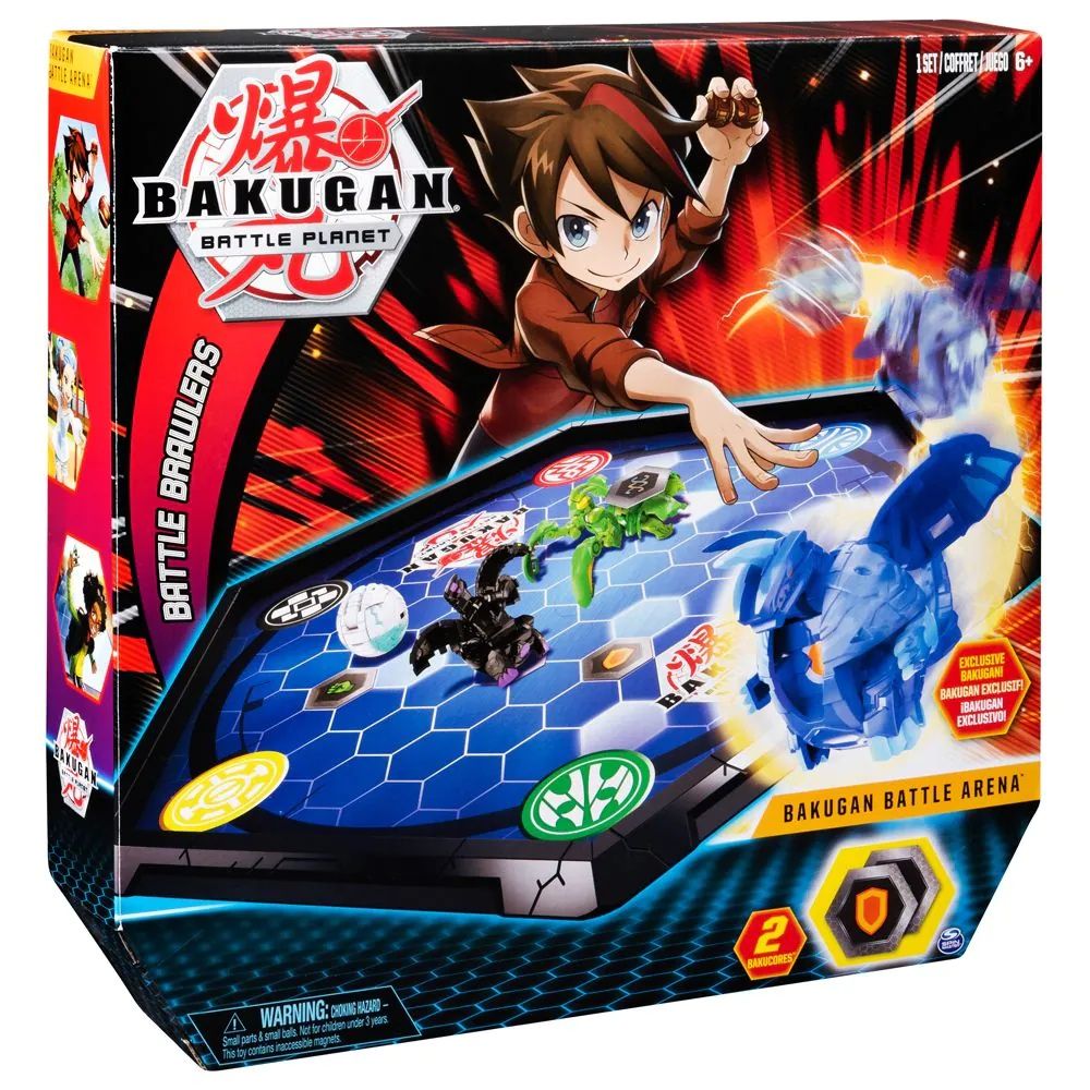 BAKUGAN BATTLE PLANET Бойна арена с 2 Бакугана