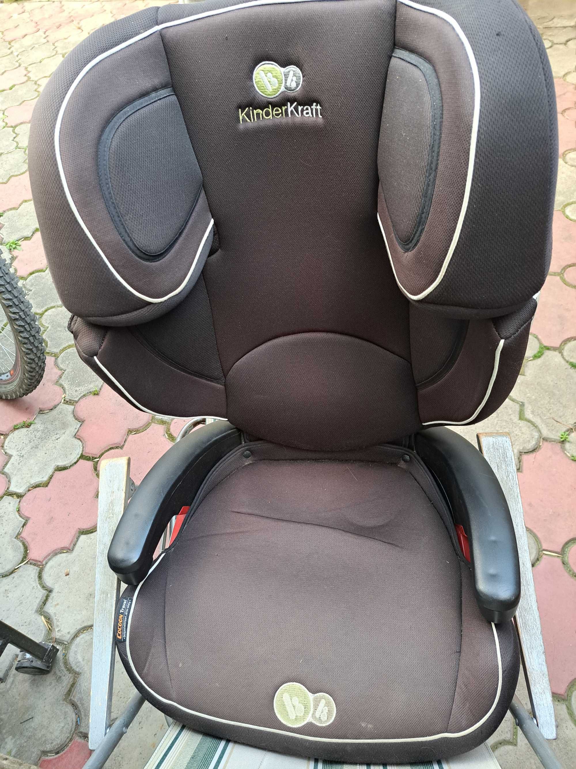 Scaun auto Brevi 0-18 kg si KinderKraft 18-35 kg Isofix