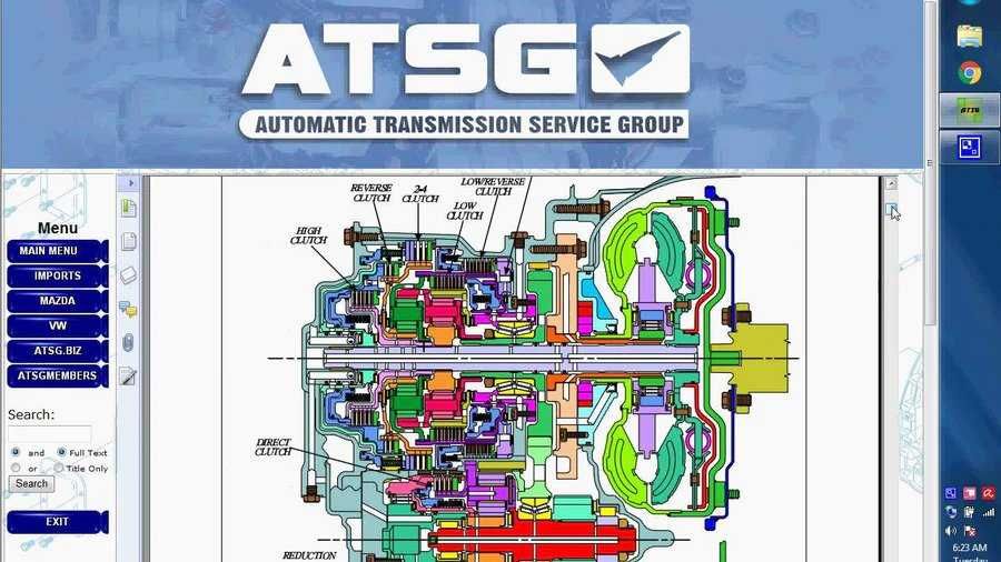 ATSG 2017 Техническо ръководство за ремонт на скоростни кутии
