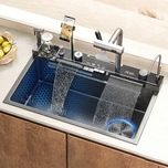 Модерна мултифункционална кухненска мивка с двовен водопад 20 в 1
