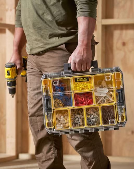 Куфар органайзер за консумативи STANLEY - СЪВМЕСТИМ DeWALT TSTAK