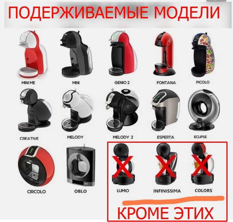 Многоразовые капсулы для кофе машин DOLCE GUSTO