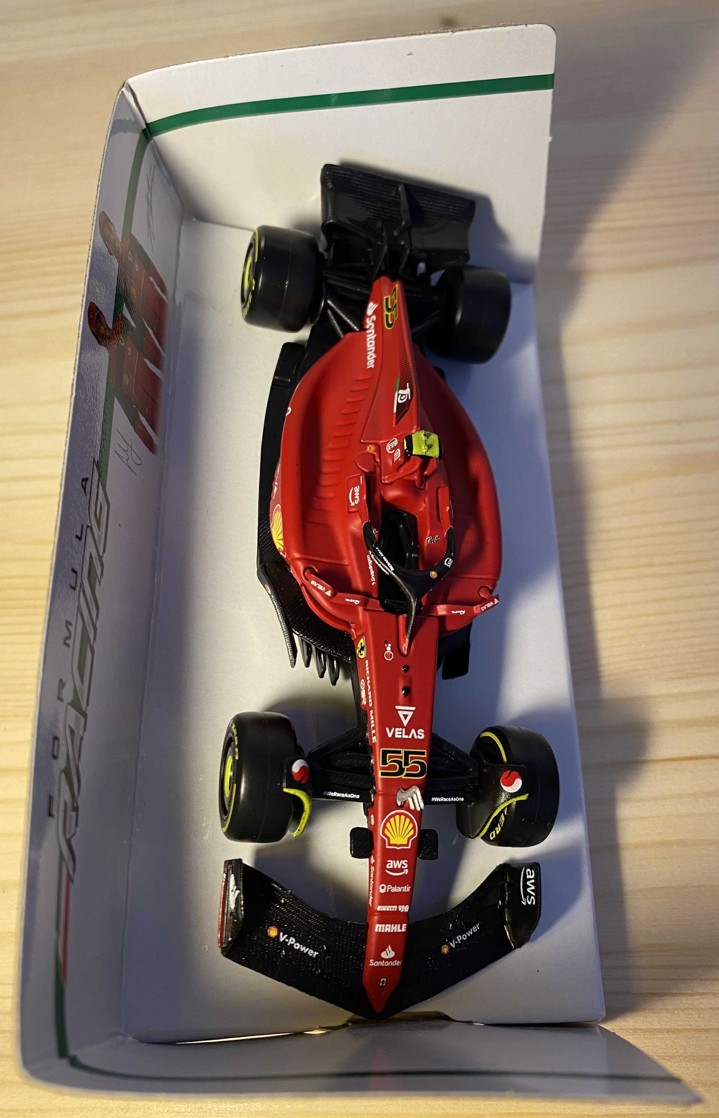 FERRARI F1-75 2022 Carlos Sainz Jr Macheta Formula1 Scara 1:43